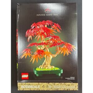 LEGO Botanicals Japanese Maple Tree Building Set 10348 FACTORY SEALED K